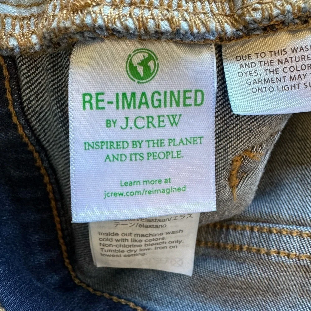 J Crew reimagined mid rise skinny size 28